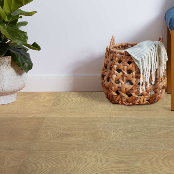 Клеевое пробковое напольное покрытие c HD печатью Робле делюкс